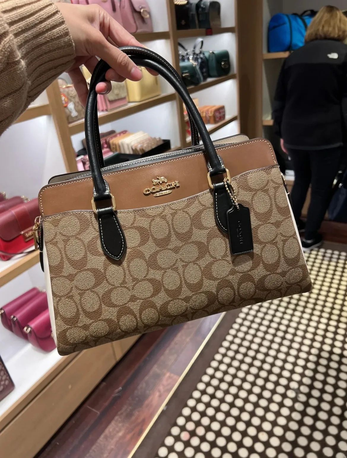 Buy First Copy Coach Darcie Medium Carryall Bag For Women - Master Quality 7A Mirror at Lowest Price Online India