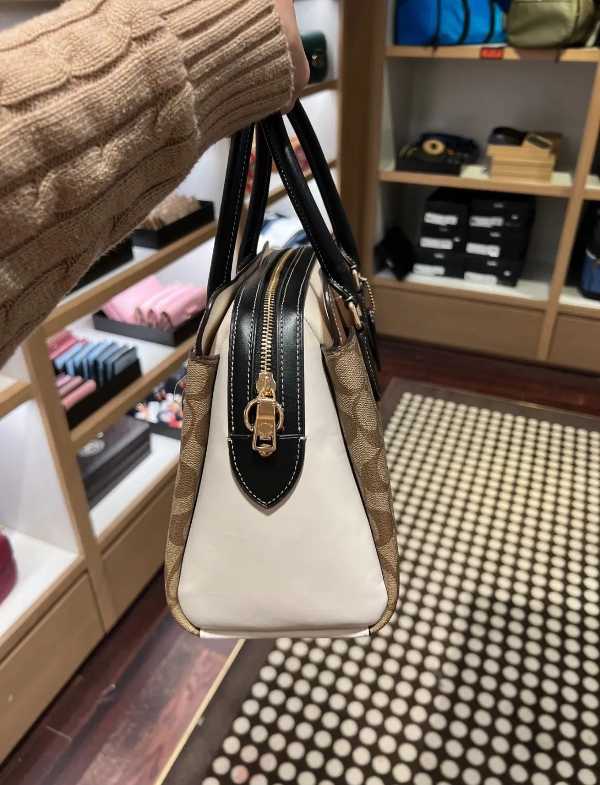 Buy First Copy Coach Darcie Medium Carryall Bag For Women - Master Quality 7A Mirror at Lowest Price Online India