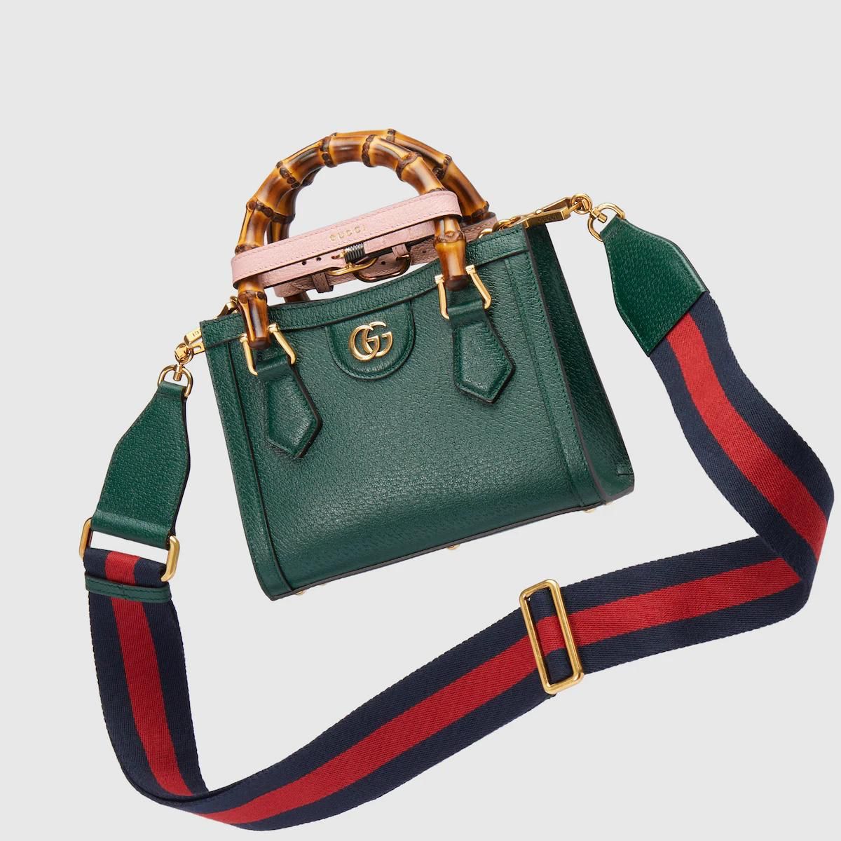 Buy First Copy Gucci Diana Bamboo Leather Small Tote - Master Quality 7A Mirror at Lowest Price Online India