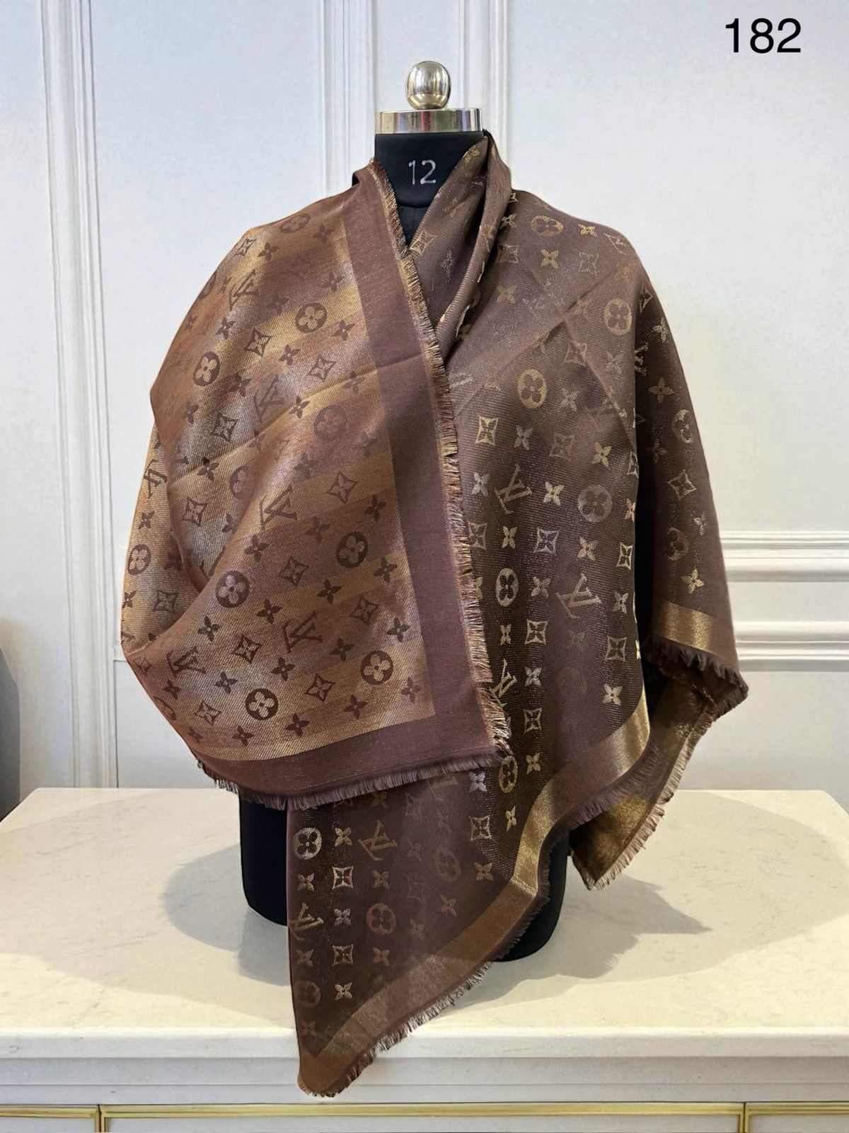 Buy First Copy Louis Vuitton Latest Woollen Stole For Women - Master Quality 7A Mirror at Lowest Price Online India