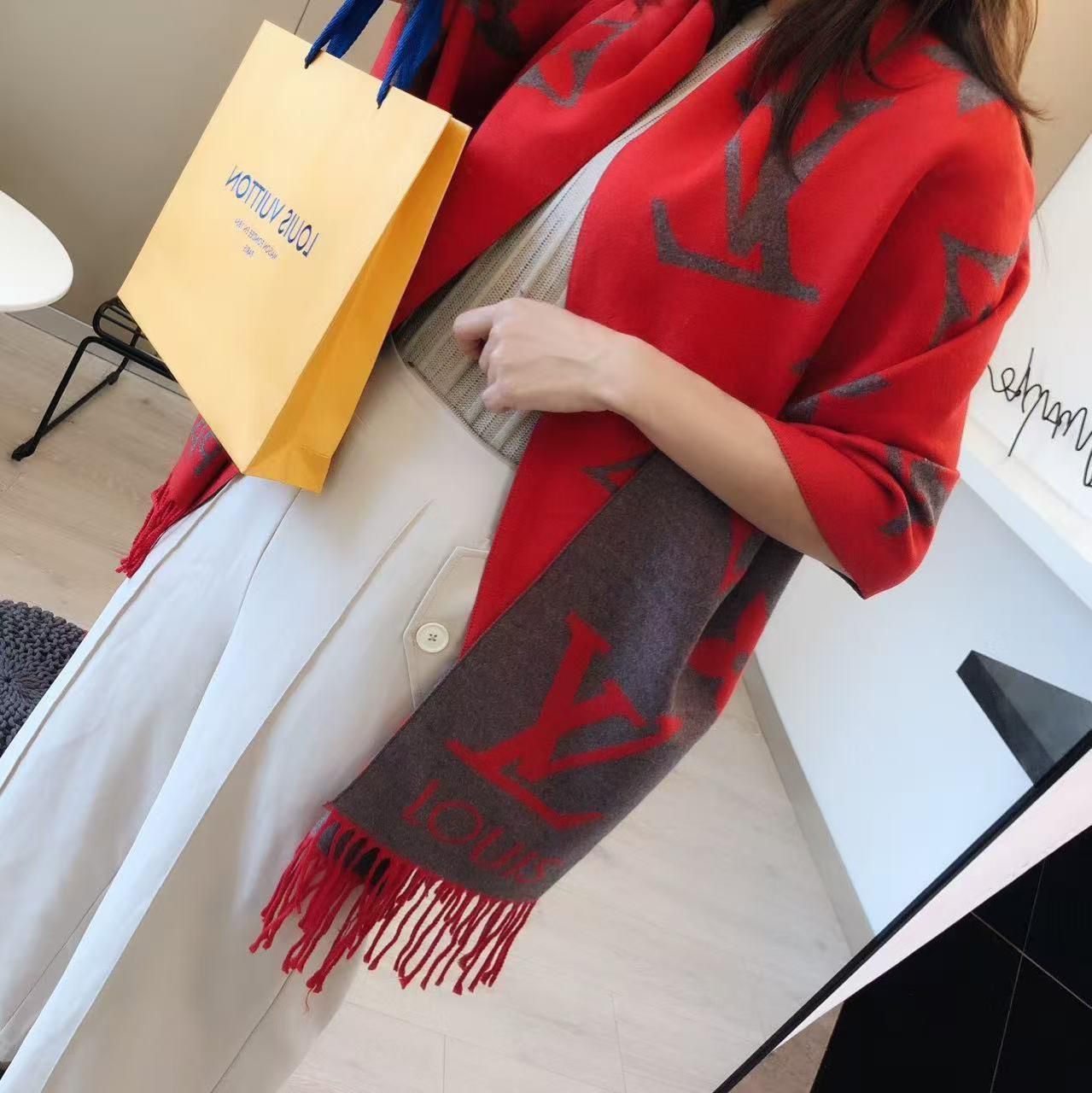 Buy First Copy Louis Vuitton Most Awaited Reversible Rabbit Fur Winter Stole For Women - Master Quality 7A Mirror at Lowest Price Online India