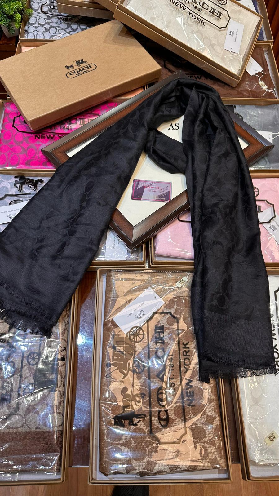Buy First Copy Coach Party Wear Stoles For Women - Master Quality 7A Mirror at Lowest Price Online India
