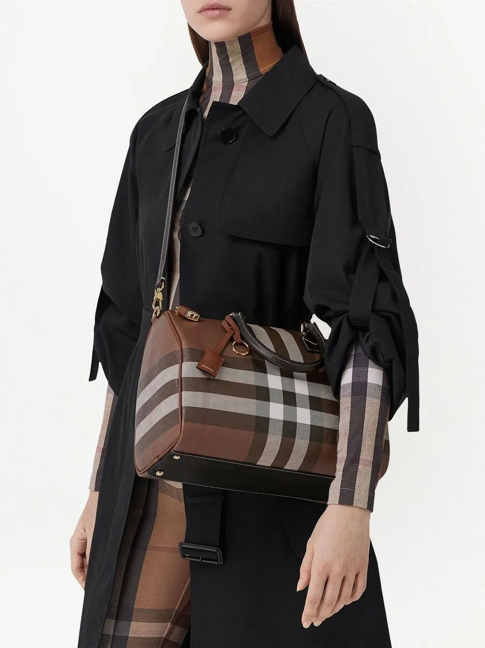 Buy First Copy Burberry Check Speedy Bag For Women with Luxury Box Series - Master Quality 7A Mirror at Lowest Price Online India