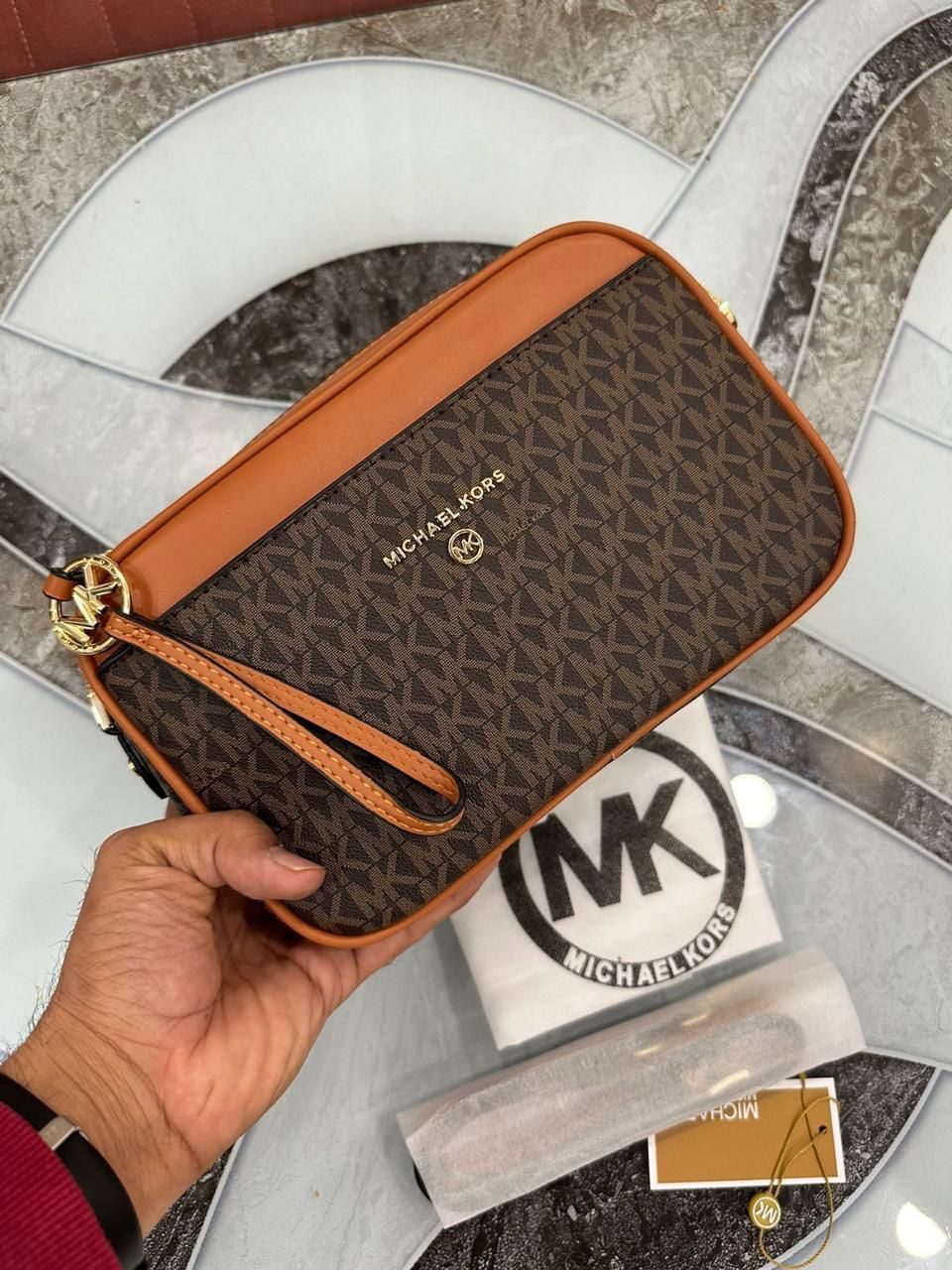 Buy First Copy Michael Kors Jet Set Charm Sling Bag for Women - Master Quality 7A Mirror at Lowest Price Online India