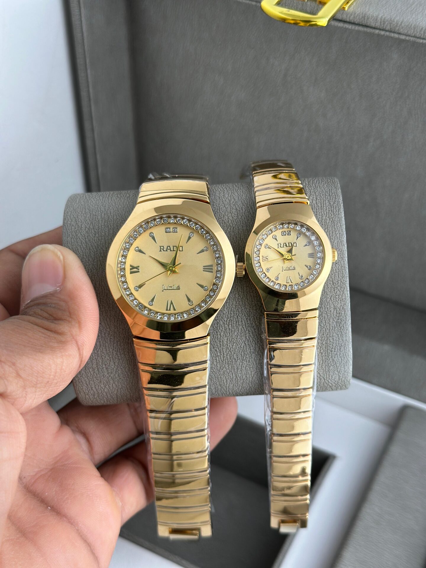 Buy First Copy Rado Couple Watches Premium Gift Set for Him & Her - Master Quality 7A Mirror at Lowest Price Online India