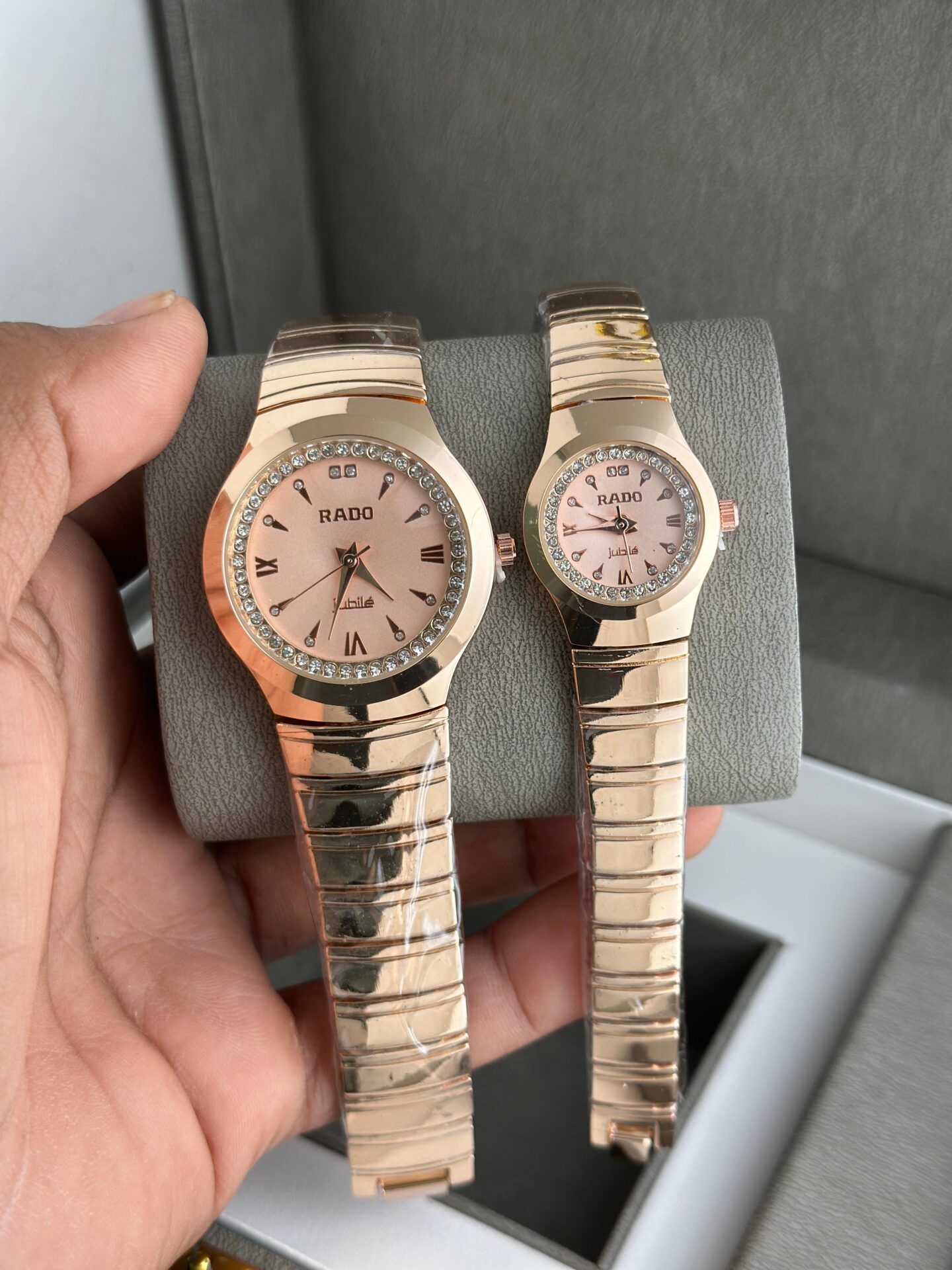 Buy First Copy Rado Couple Watches Premium Gift Set for Him & Her - Master Quality 7A Mirror at Lowest Price Online India
