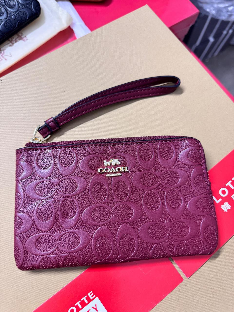 Buy First Copy Coach Signature Wristlet for Women - Master Quality 7A Mirror at Lowest Price Online India