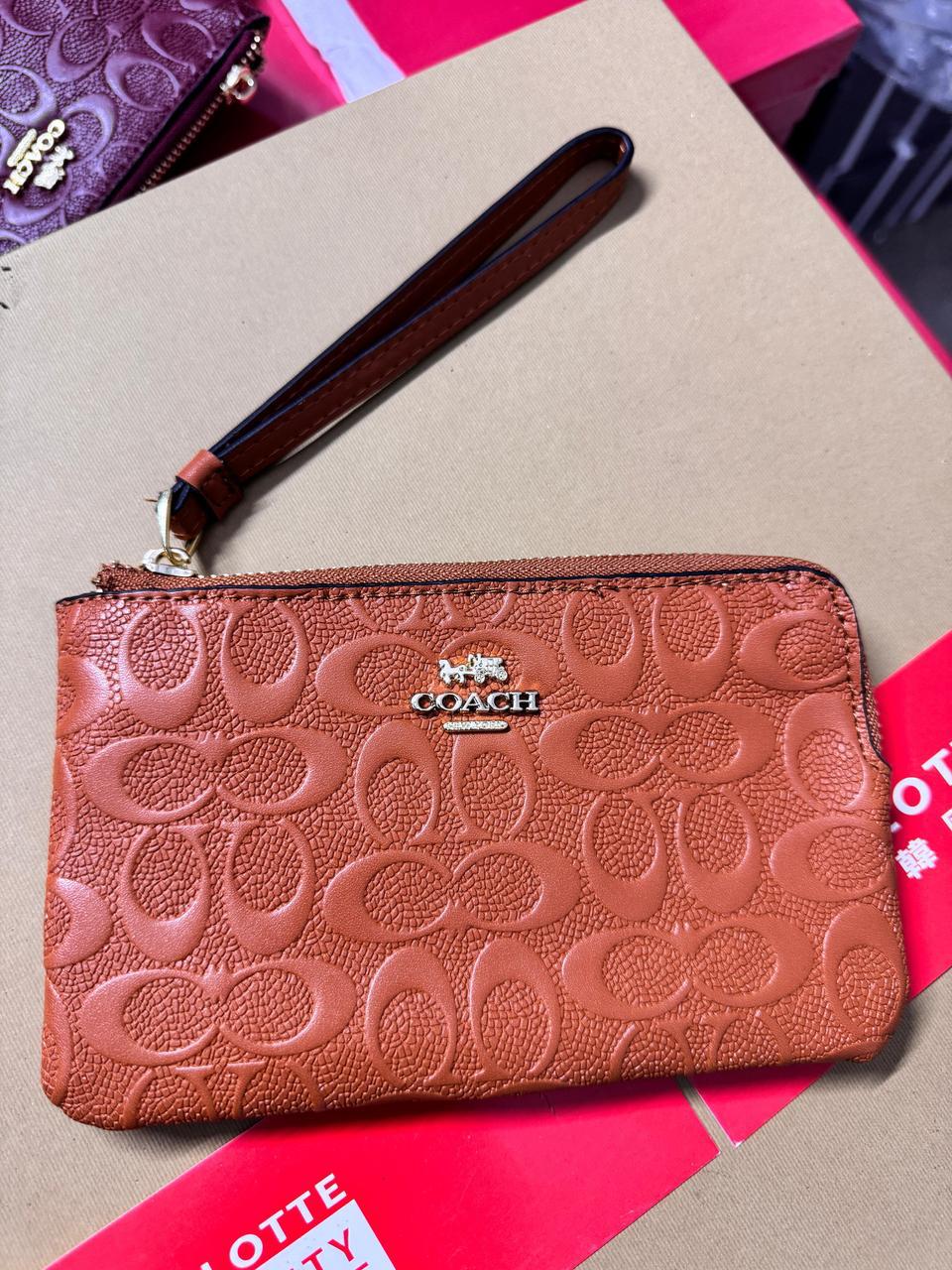Buy First Copy Coach Signature Wristlet for Women - Master Quality 7A Mirror at Lowest Price Online India