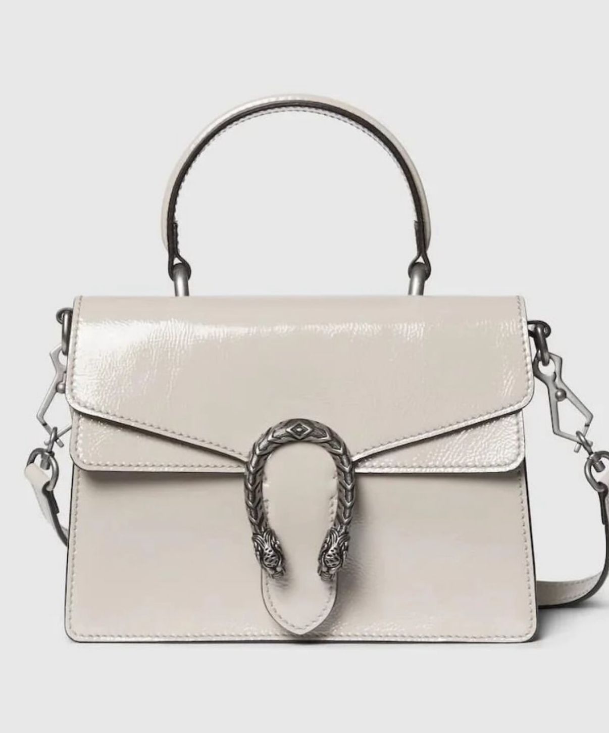 Buy First Copy Gucci Dionysus Shiny Silicon Patent Women Sling Bags - Master Quality 7A Mirror at Lowest Price Online India