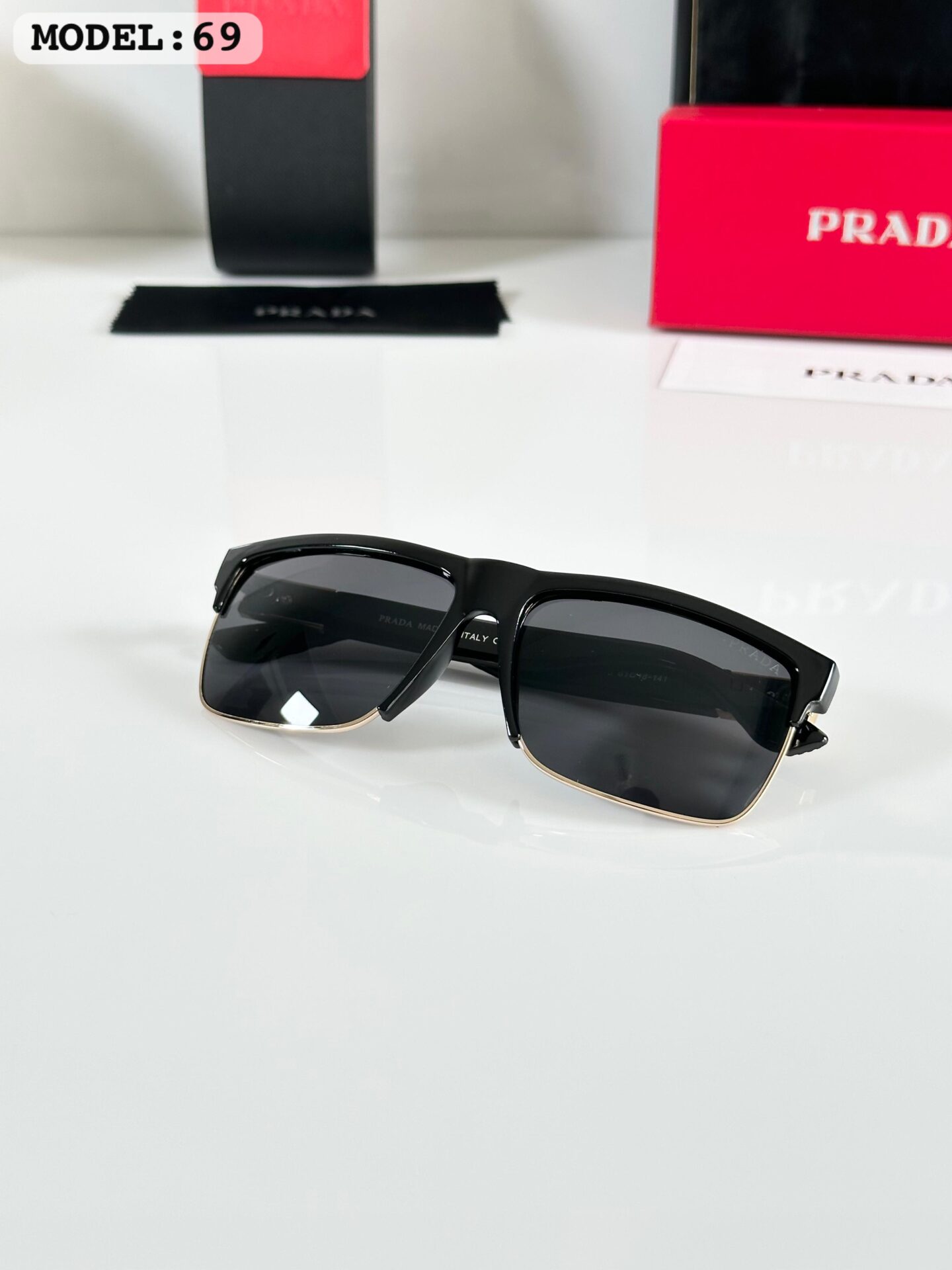 Buy First Copy Prada Men’s Sunglasses Rectangle Frame - Master Quality 7A Mirror at Lowest Price Online India