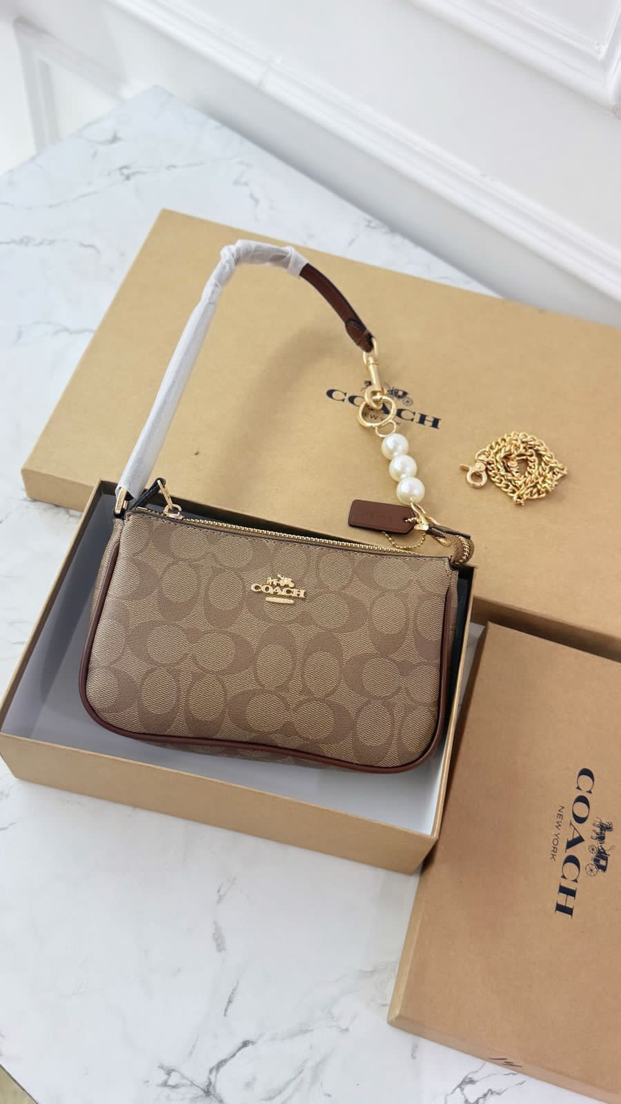 Buy First Copy Coach Pearl Edition Women Shoulder Bags - Master Quality 7A Mirror at Lowest Price Online India