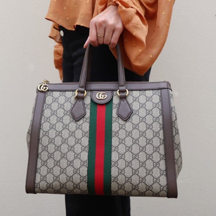 Buy First Copy Gucci Ophidia Large Women Tote Bag - Master Quality 7A Mirror at Lowest Price Online India