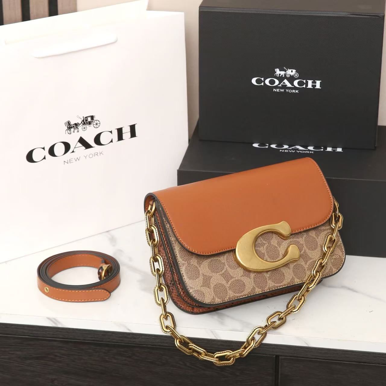 Buy First Copy COACH Idol Sling Bag for Women - Master Quality 7A Mirror at Lowest Price Online India