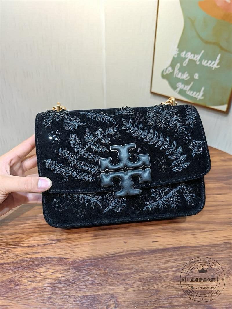 Buy First Copy Tory Burch elanor Embllished Convertible Chain Shoulder Bag - Master Quality 7A Mirror at Lowest Price Online India