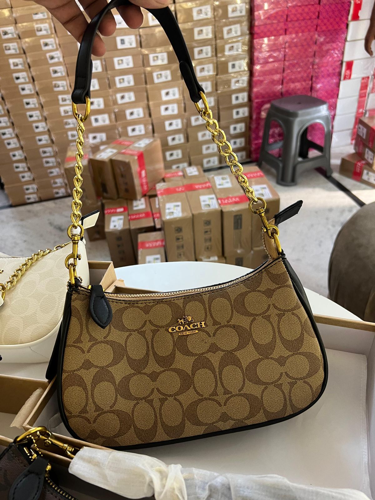Buy First Copy Coach Teri Women’s Shoulder Sling Bag - Master Quality 7A Mirror at Lowest Price Online India