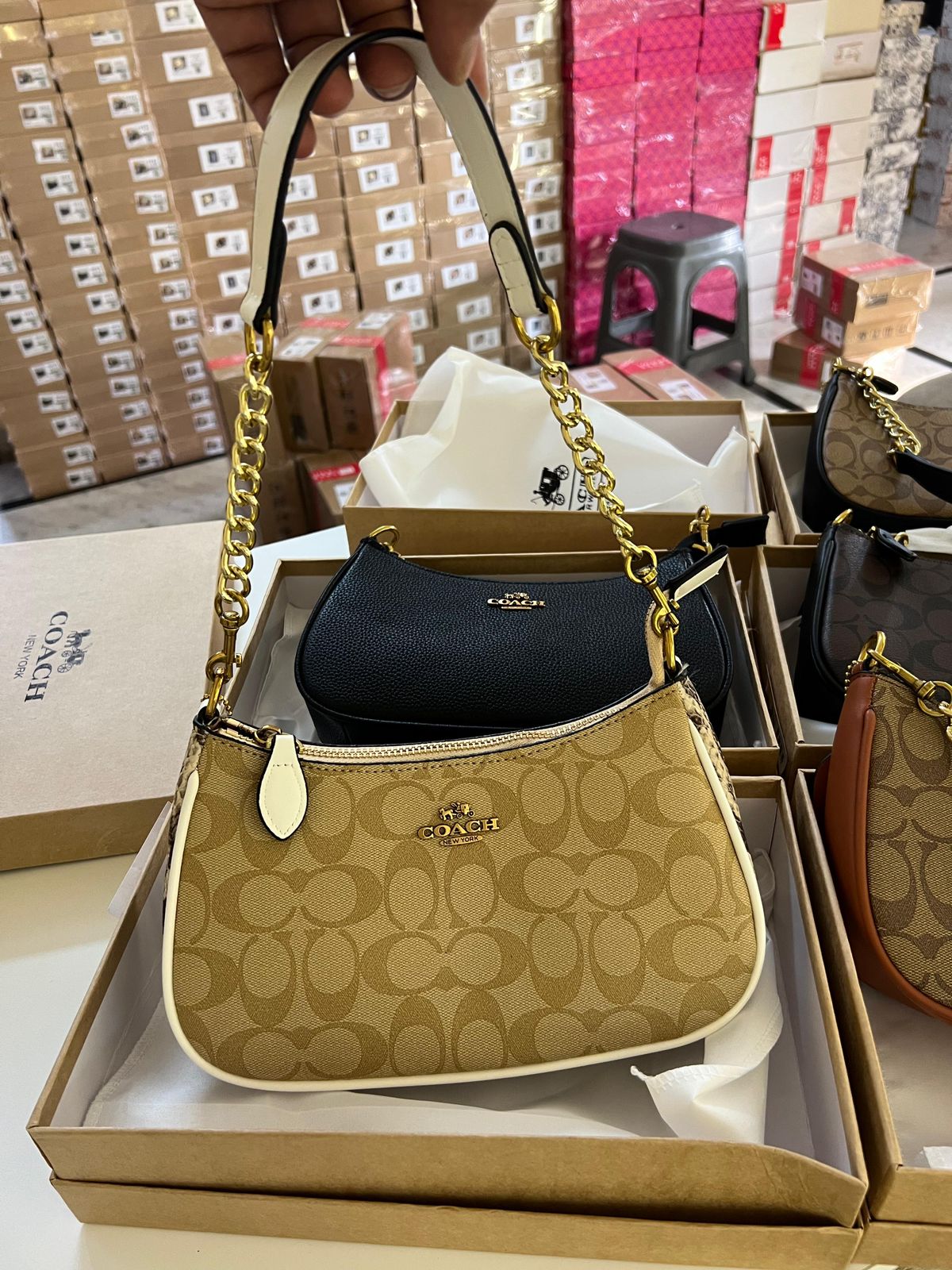 Buy First Copy Coach Teri Women’s Shoulder Sling Bag - Master Quality 7A Mirror at Lowest Price Online India