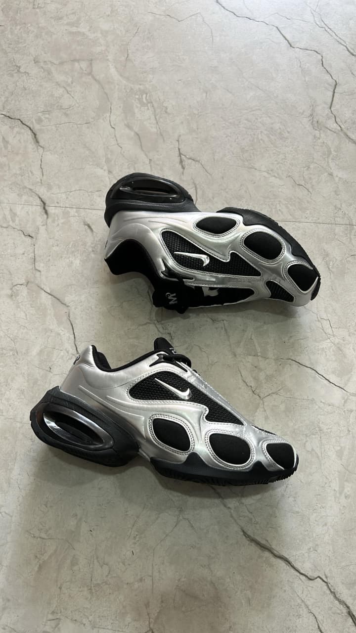 Buy First Copy Nike Air Max muse black metallic silver Shoes For Men - Master Quality 7A Mirror at Lowest Price Online India