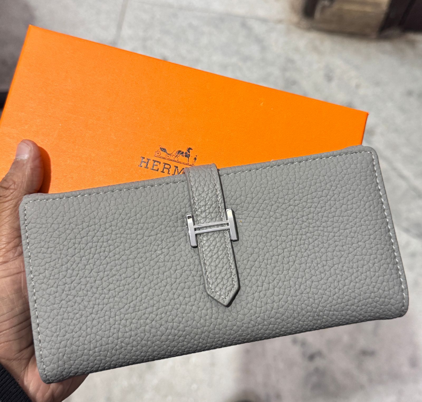 Buy First Copy Hermes Bearn Soufflet Ladies Wallet - Master Quality 7A Mirror at Lowest Price Online India