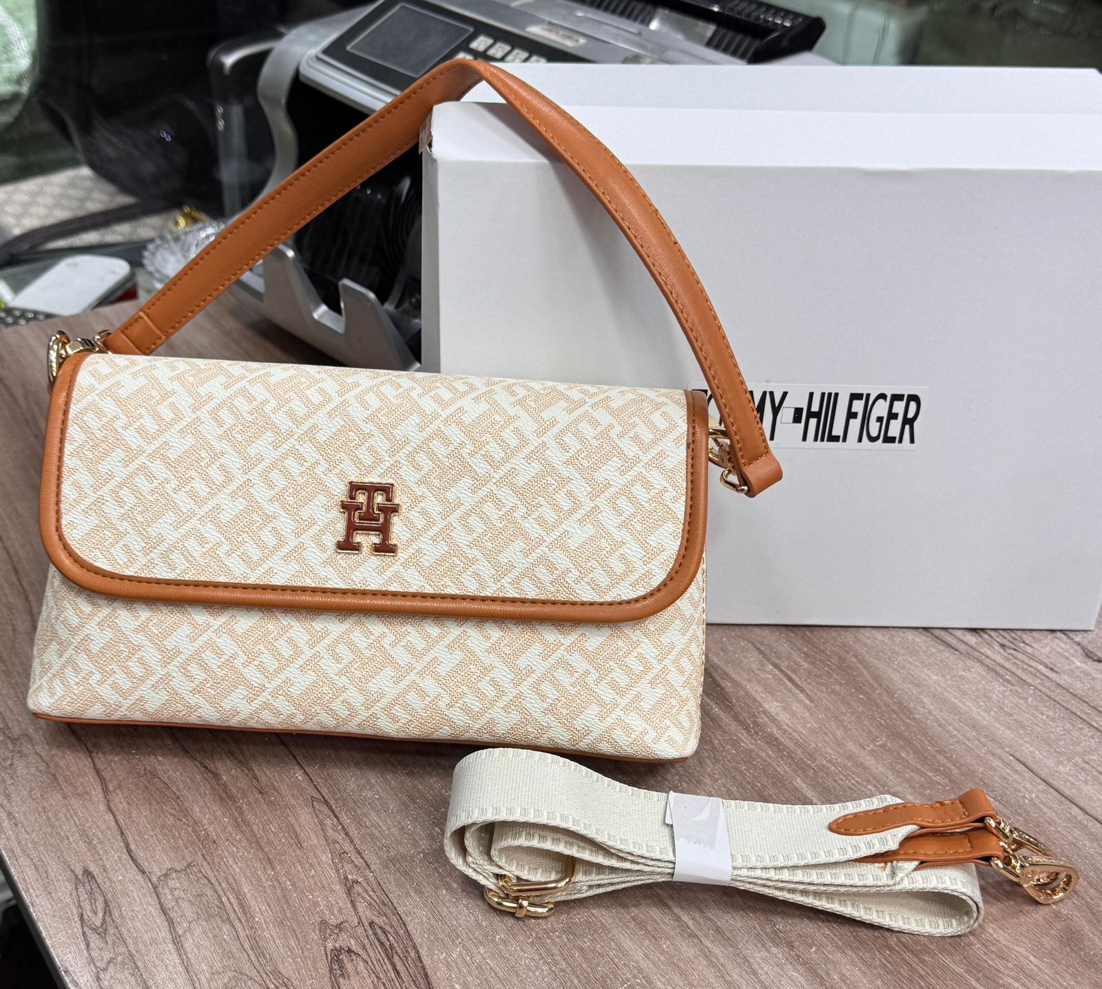 Buy First Copy Tommy Hilfiger Leather Sling Bag - Master Quality 7A Mirror at Lowest Price Online India