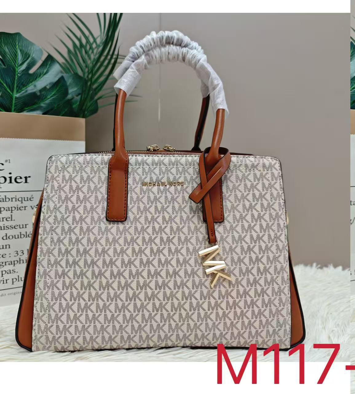 Buy First Copy Michael Kors Laila Satchel Top Handle Tote Bag For Women - Master Quality 7A Mirror at Lowest Price Online India
