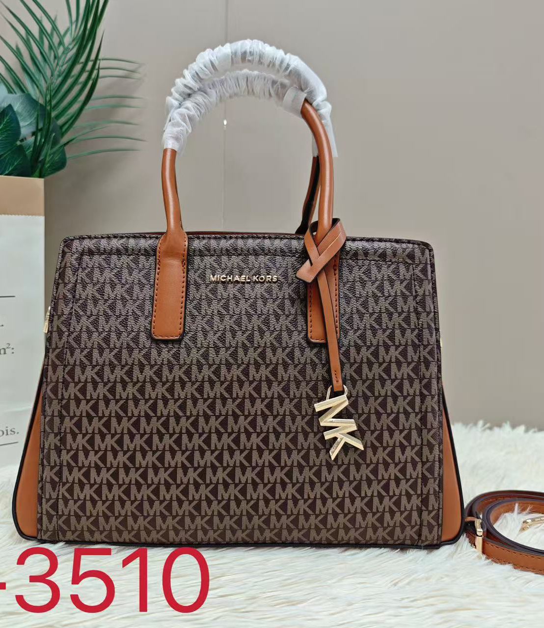 Buy First Copy Michael Kors Laila Satchel Top Handle Tote Bag For Women - Master Quality 7A Mirror at Lowest Price Online India