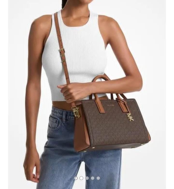 Buy First Copy Michael Kors Laila Satchel Top Handle Tote Bag For Women - Master Quality 7A Mirror at Lowest Price Online India