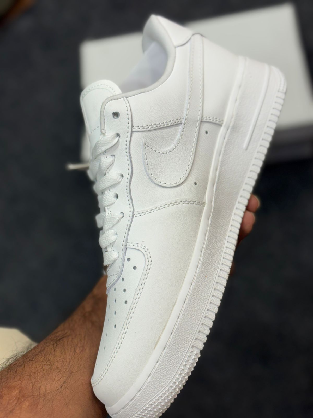 Buy First Copy Nike Air Force one Low x supreme Men’s Sneakers - Master Quality 7A Mirror at Lowest Price Online India