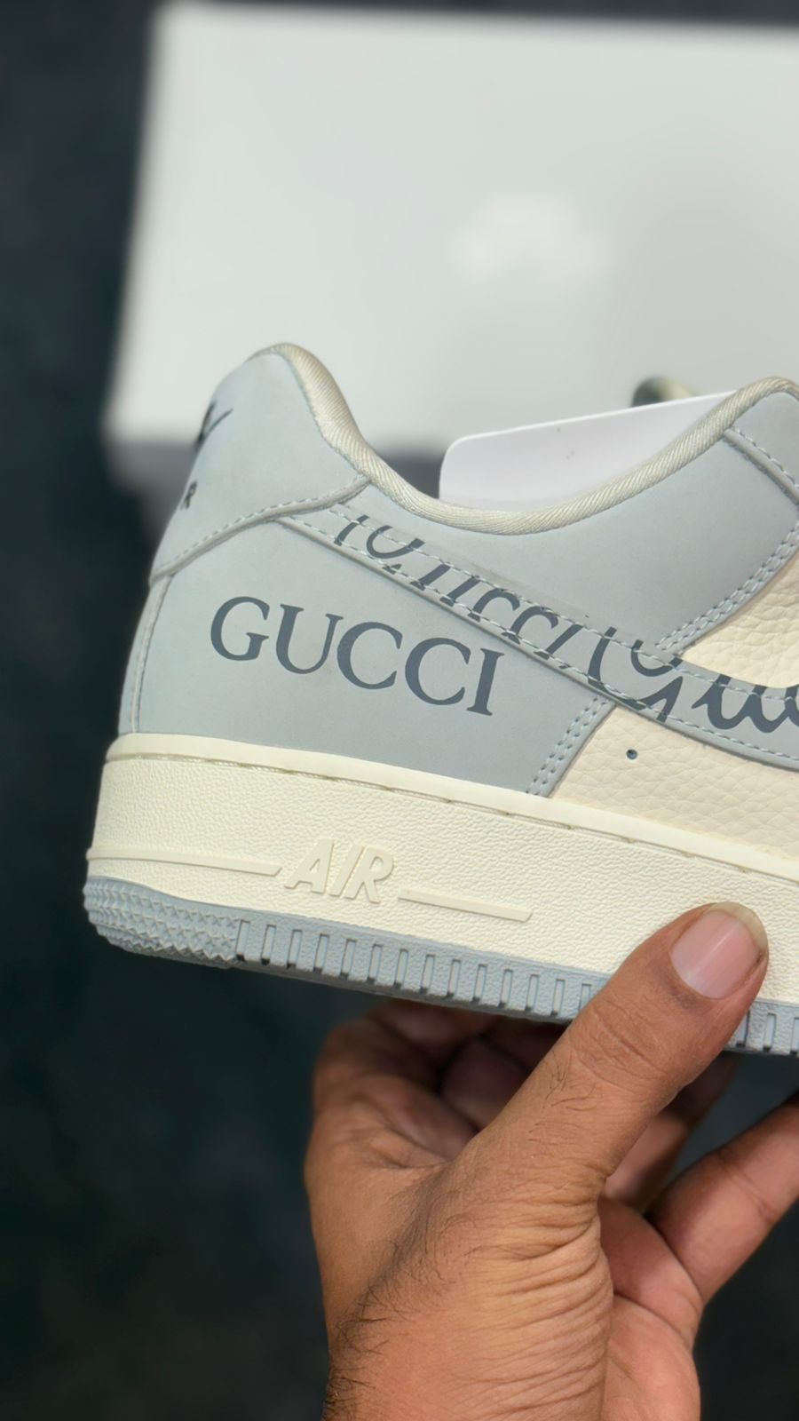 Buy First Copy Nike Air Force1Low x Gucci 25 Shoes For Men - Master Quality 7A Mirror at Lowest Price Online India
