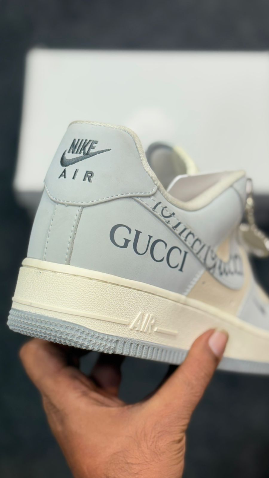 Buy First Copy Nike Air Force1Low x Gucci 25 Shoes For Men - Master Quality 7A Mirror at Lowest Price Online India