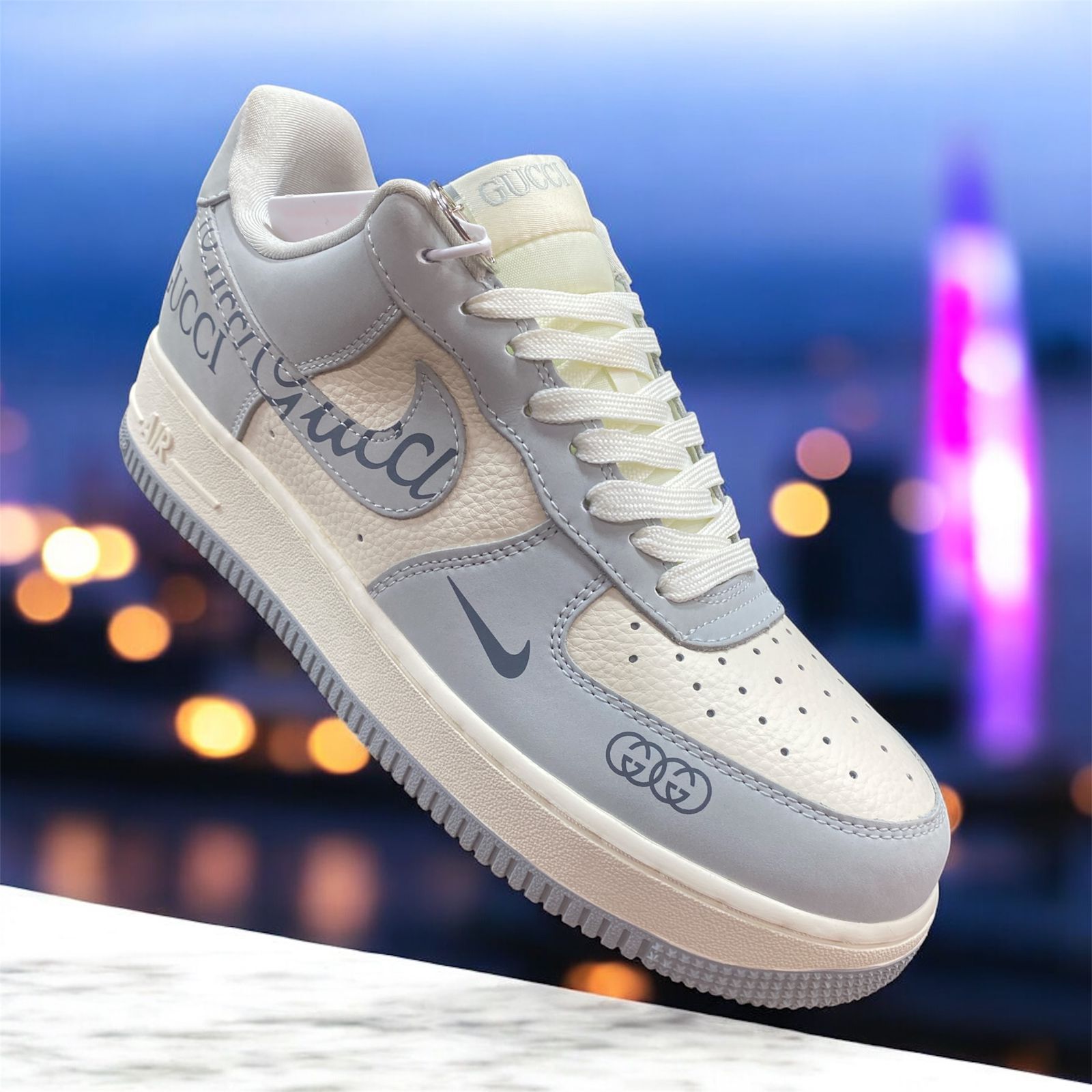 Buy First Copy Nike Air Force1Low x Gucci 25 Shoes For Men - Master Quality 7A Mirror at Lowest Price Online India