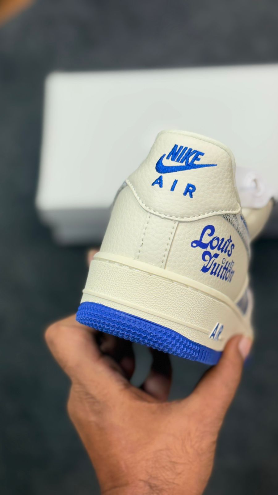 Buy First Copy Nike Air Force1Low x Louis Vuitton 25 Shoes For Men - Master Quality 7A Mirror at Lowest Price Online India