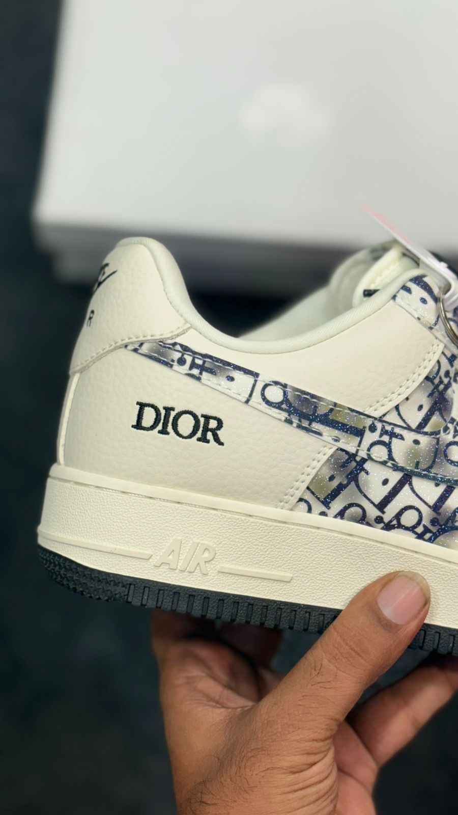 Buy First Copy Nike Air Force Low x Dior 25 Men’s Shoes - Master Quality 7A Mirror at Lowest Price Online India