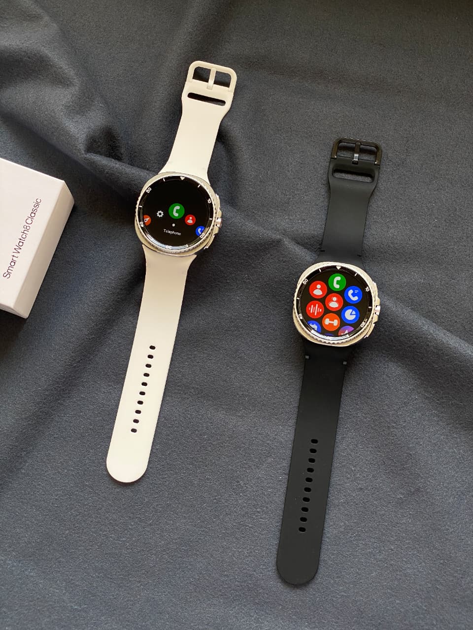 Buy First Copy Samsung Galaxy Watch8 Classic - 8th Gen 1:1 Replica – packaging showing authentic design. Cash on Delivery available, Free shipping across India, Pan India delivery, 1:1 master replica with original box