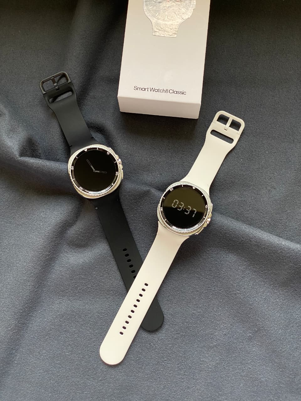 Buy First Copy Samsung Galaxy Watch8 Classic - 8th Gen 1:1 Replica – premium 1:1 master replica with original box packaging. Cash on Delivery available, Free shipping across India, Pan India delivery, 1:1 master replica with original box