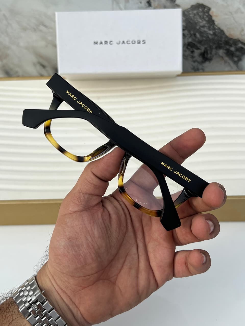 Buy First Copy Marc Jacobs Square Optical Frames Men’s Sunglasses - Master Quality 7A Mirror at Lowest Price Online India