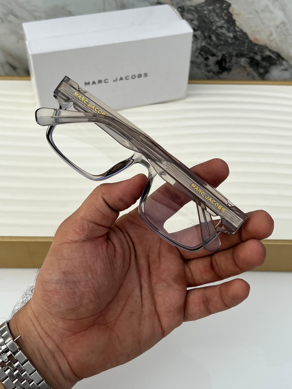 Buy First Copy Marc Jacobs Square Optical Frames Men’s Sunglasses - Master Quality 7A Mirror at Lowest Price Online India