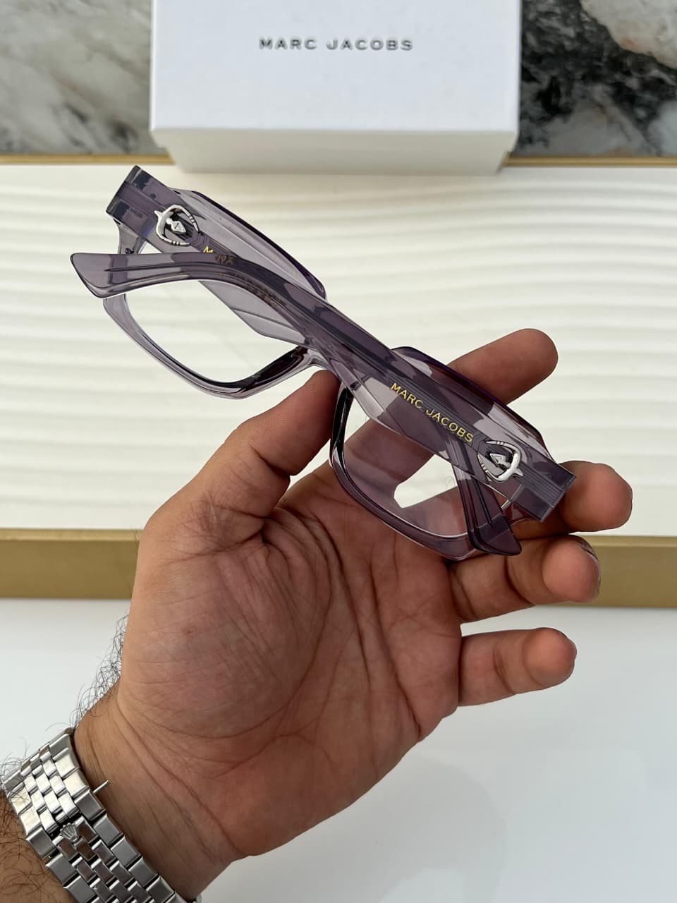 Buy First Copy Marc Jacobs Square Optical Frames Men’s Sunglasses - Master Quality 7A Mirror at Lowest Price Online India