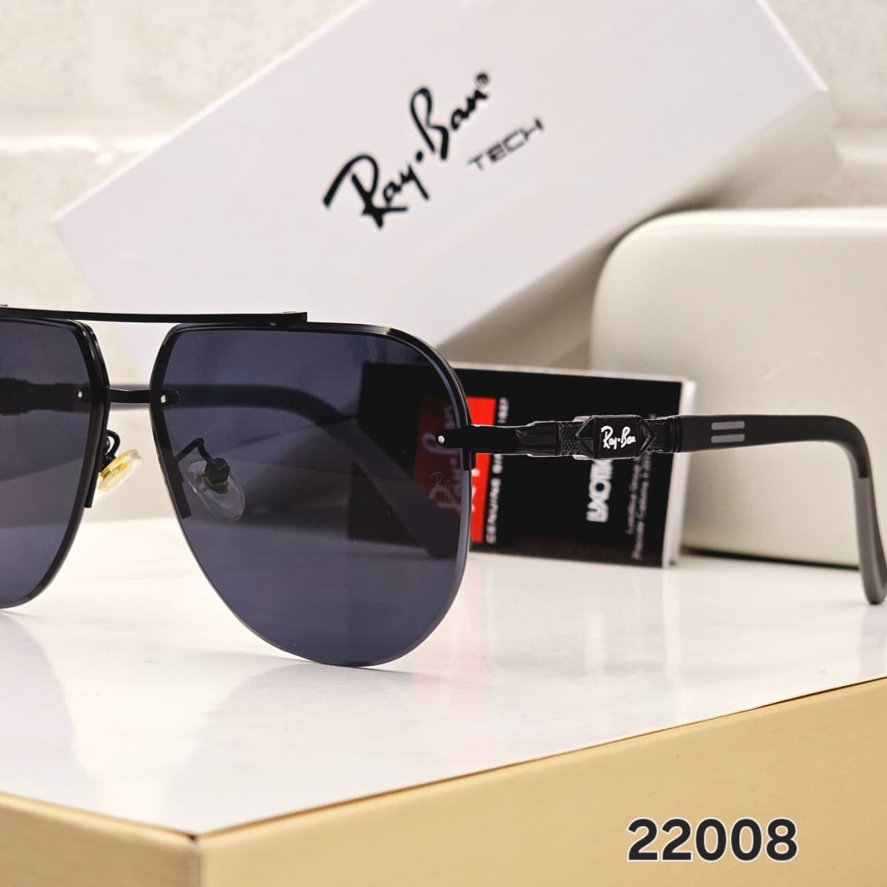 Buy First Copy Ray-Ban Tech Square Men’s Sunglasses - Master Quality 7A Mirror at Lowest Price Online India