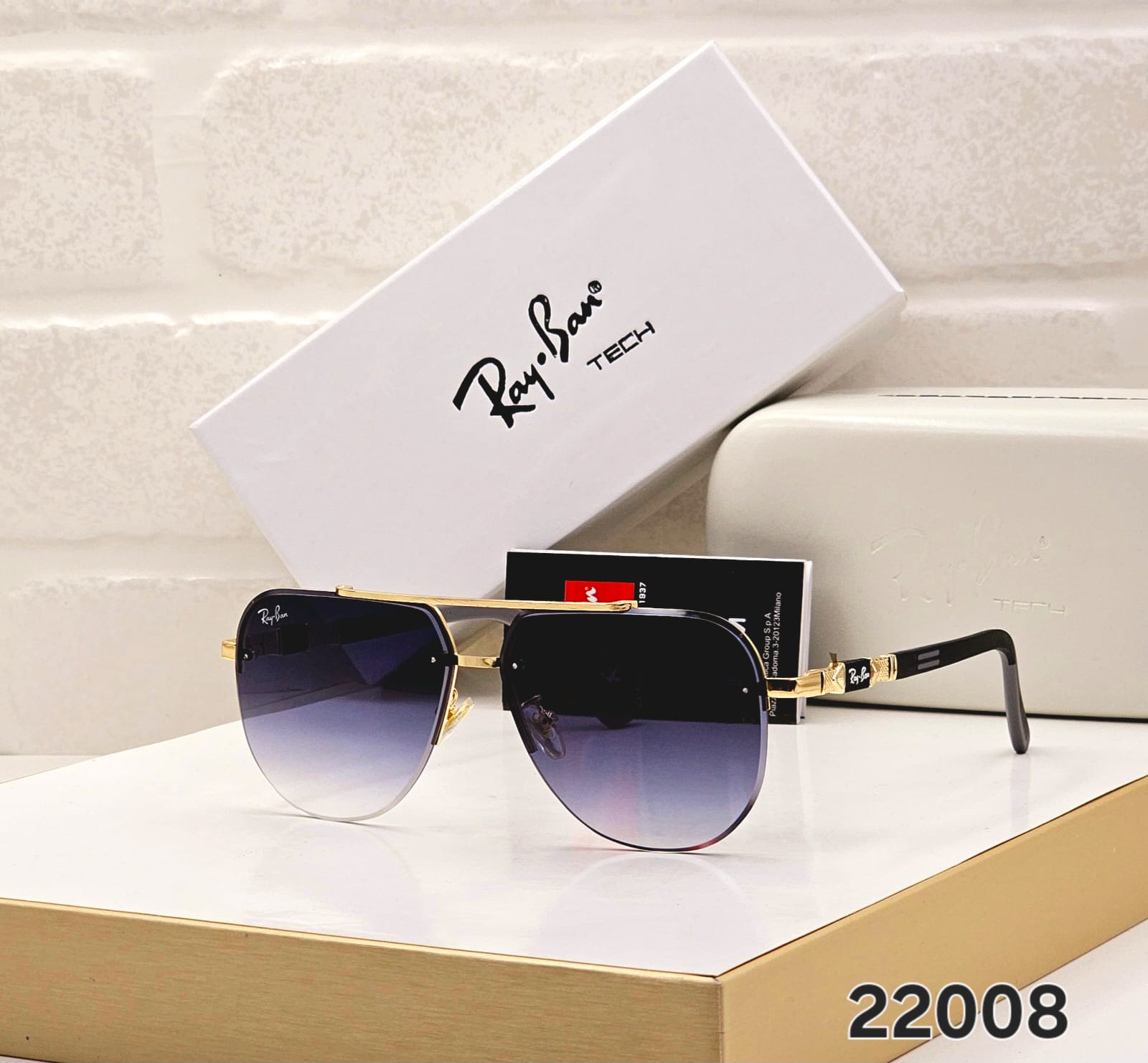 Buy First Copy Ray-Ban Tech Square Men’s Sunglasses - Master Quality 7A Mirror at Lowest Price Online India