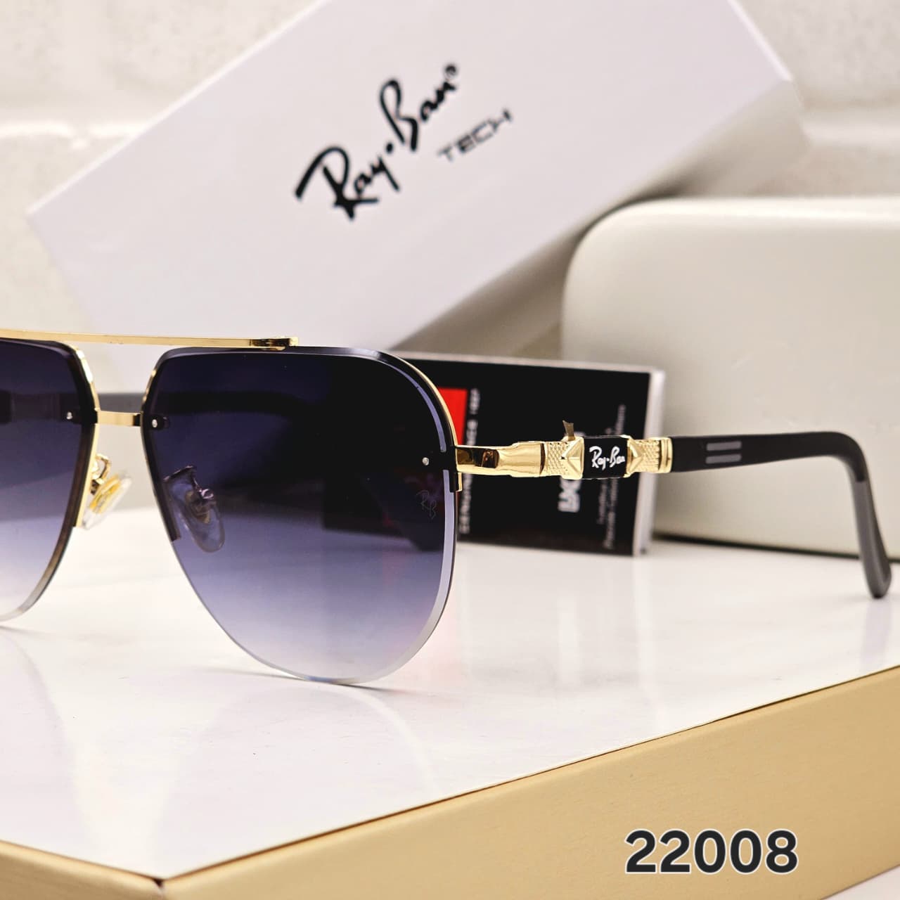 Buy First Copy Ray-Ban Tech Square Men’s Sunglasses - Master Quality 7A Mirror at Lowest Price Online India