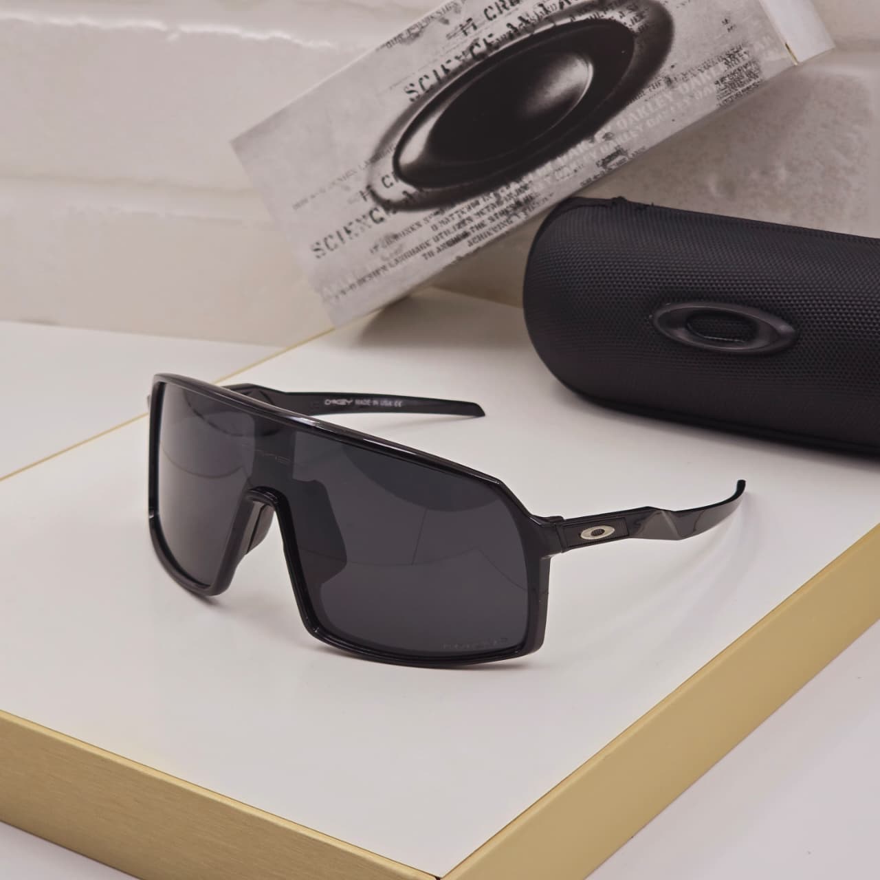 Buy First Copy Oakley Shield Men’s Sunglasses - Master Quality 7A Mirror at Lowest Price Online India