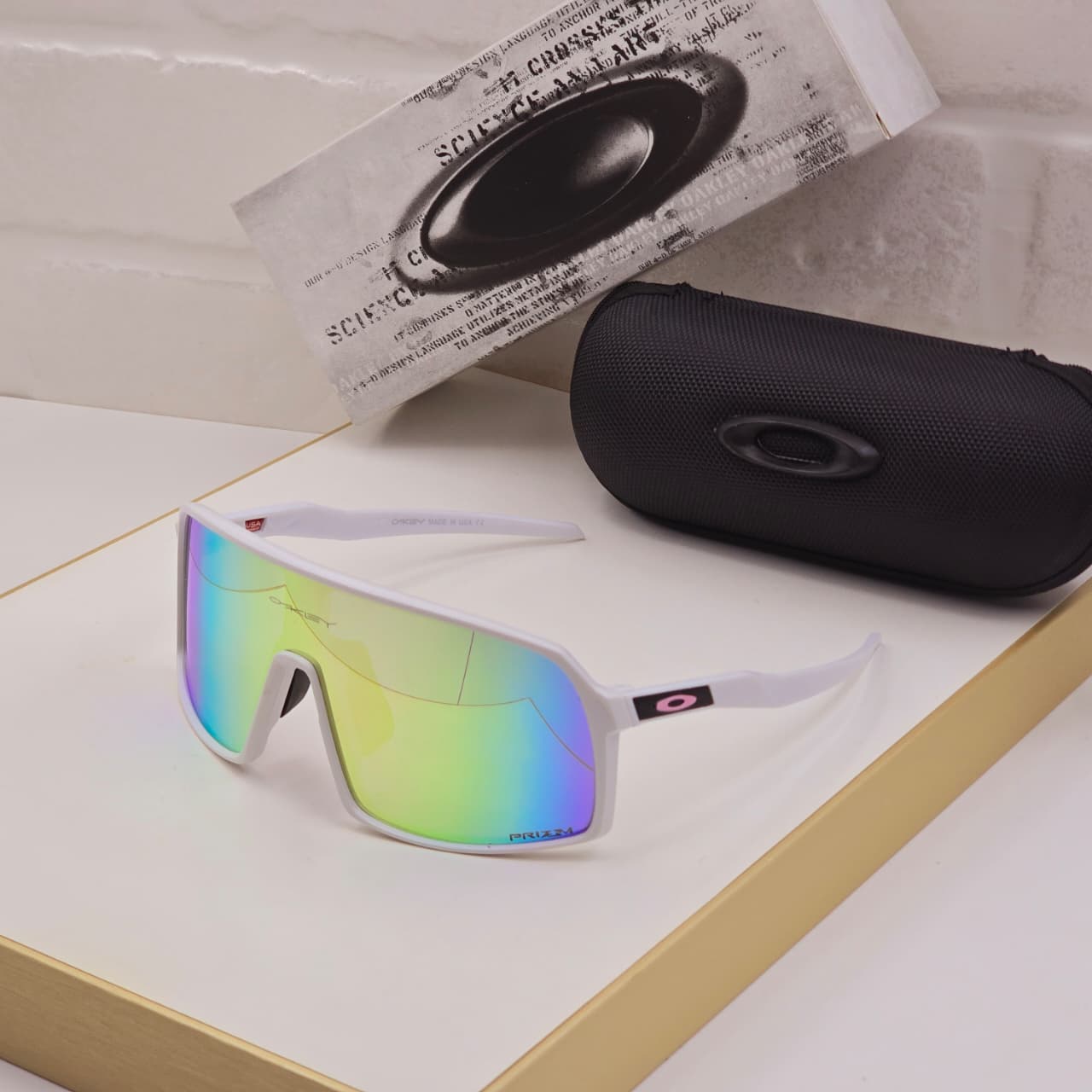 Buy First Copy Oakley Shield Men’s Sunglasses - Master Quality 7A Mirror at Lowest Price Online India