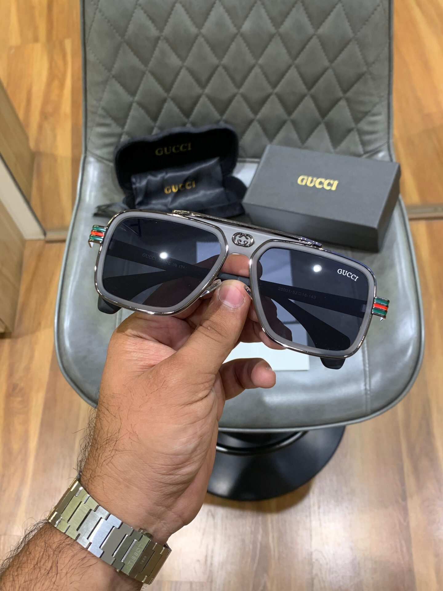 Buy First Copy Gucci Square Legend Series Sunglasses – Unisex - Master Quality 7A Mirror at Lowest Price Online India