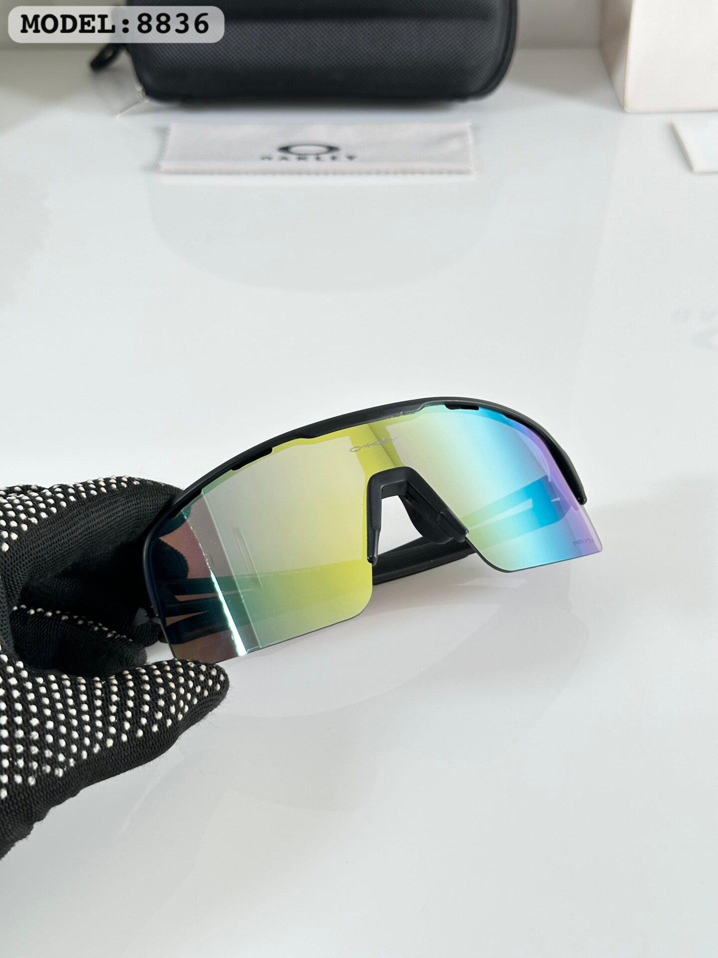 Buy First Copy Oakley Shield Sport Men’s Sunglasses - Master Quality 7A Mirror at Lowest Price Online India
