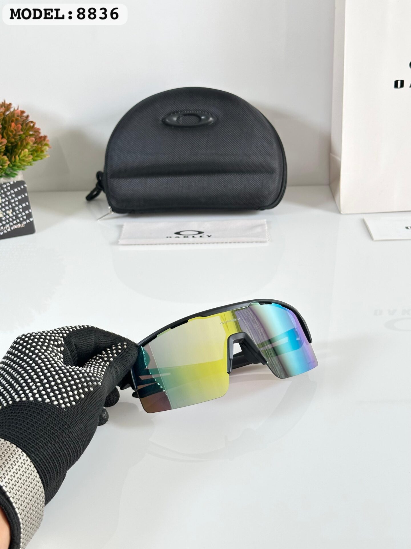 Buy First Copy Oakley Shield Sport Men’s Sunglasses - Master Quality 7A Mirror at Lowest Price Online India