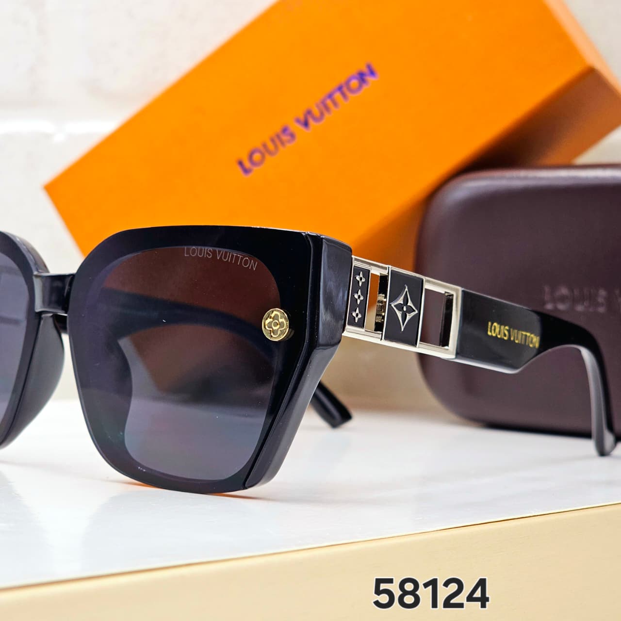 Buy First Copy Louis Vuitton Oversized Square Women Sunglasses - Master Quality 7A Mirror at Lowest Price Online India