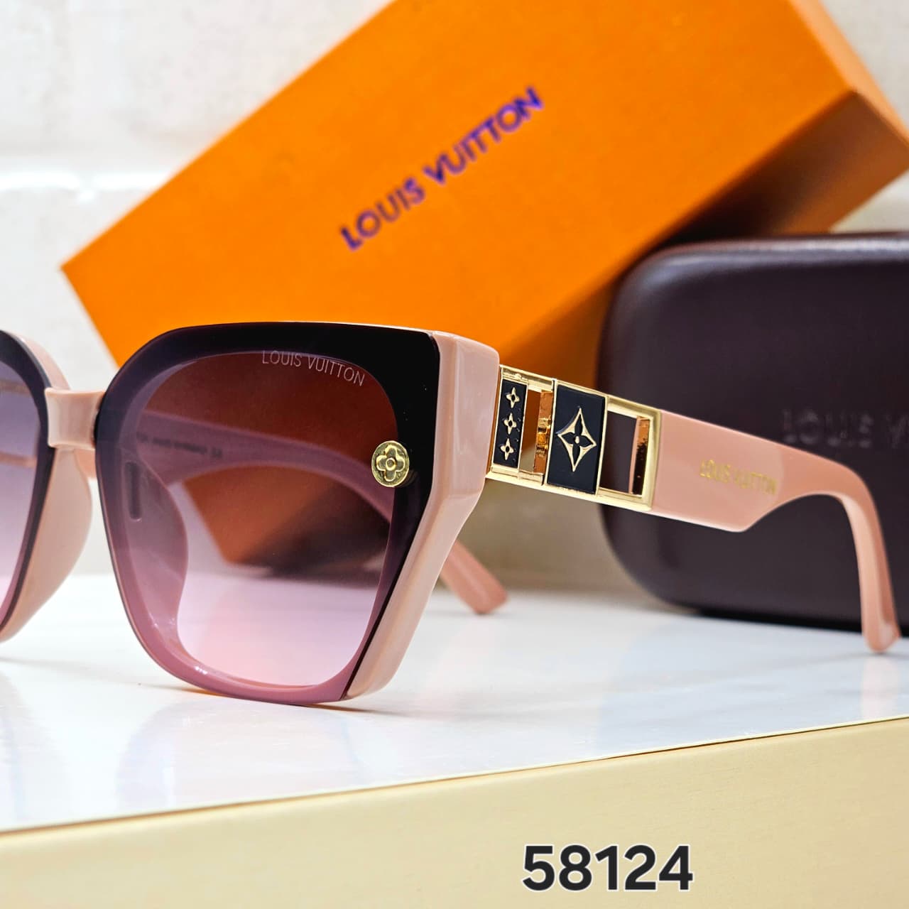 Buy First Copy Louis Vuitton Oversized Square Women Sunglasses - Master Quality 7A Mirror at Lowest Price Online India