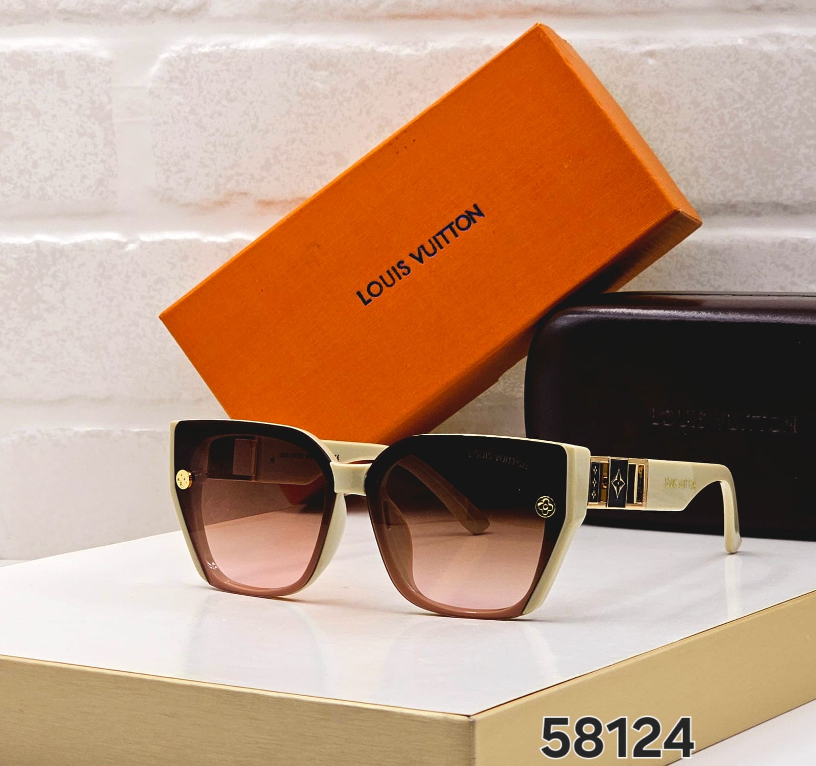 Buy First Copy Louis Vuitton Oversized Square Women Sunglasses - Master Quality 7A Mirror at Lowest Price Online India