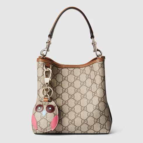 Buy First Copy Gucci Emblem Women Bucket Bag - Master Quality 7A Mirror at Lowest Price Online India