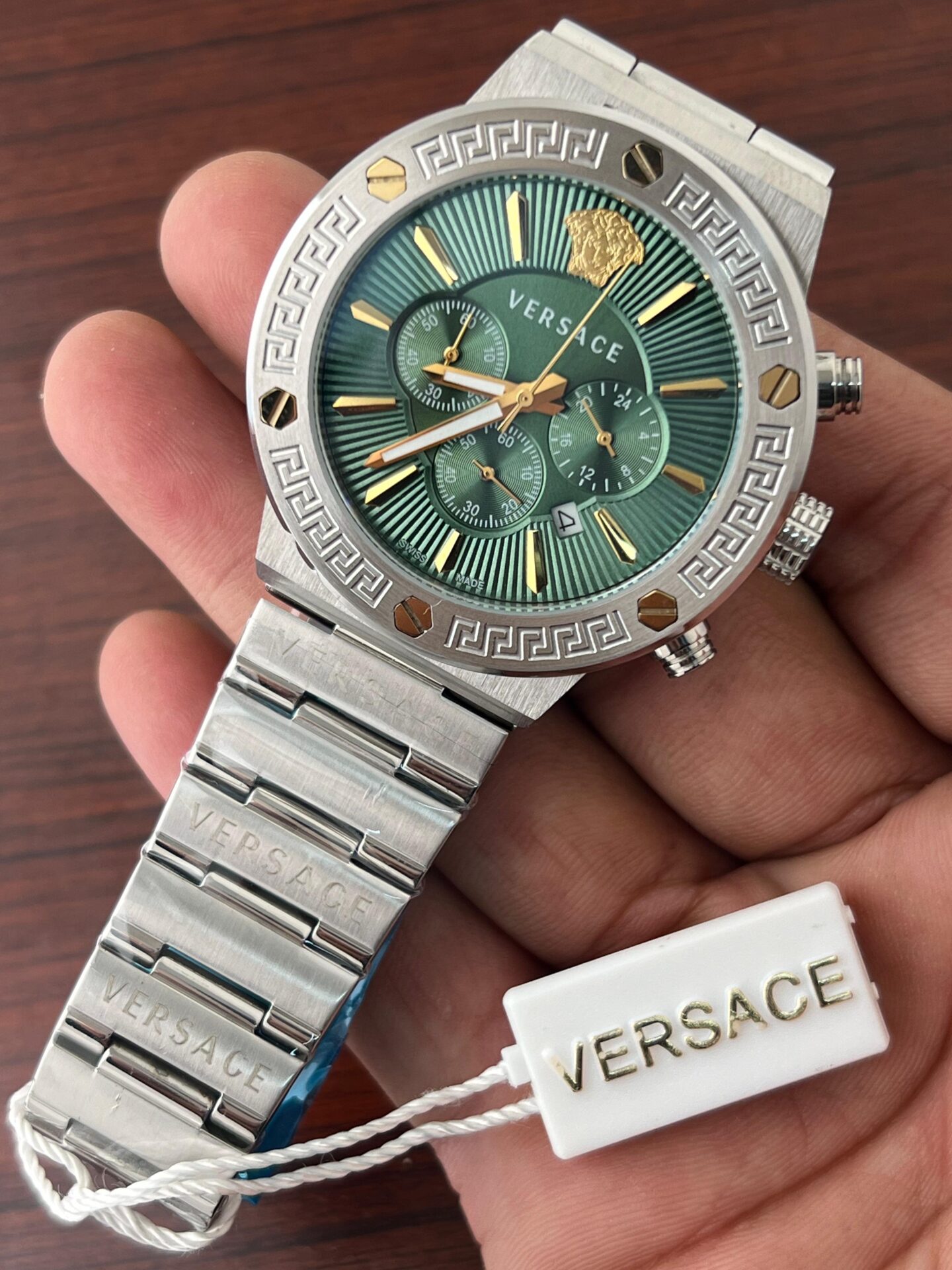 Buy First Copy Versace Chronograph Men’s Watch 40mm - Master Quality 7A Mirror at Lowest Price Online India